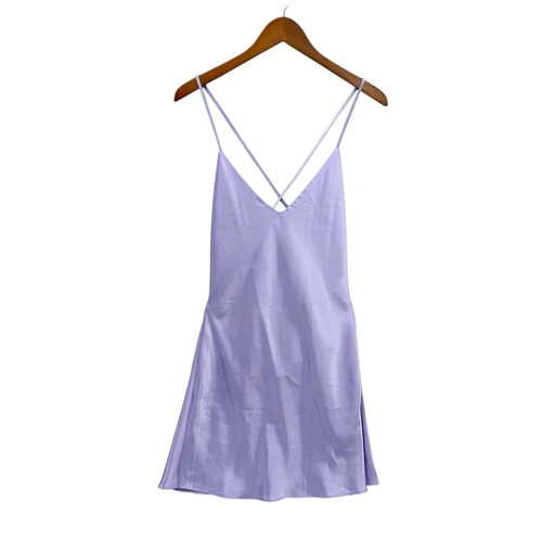 UNDERCOVER Abito Slip Vintage Victorias Secret Viola Top Lingerie Piccolo Sexy T972