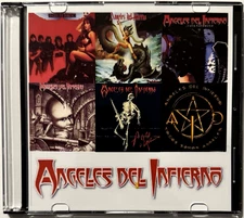 ANGELES DEL INFIERNO - 6 Albums 1x CD Slim Case MP3 Audio EX