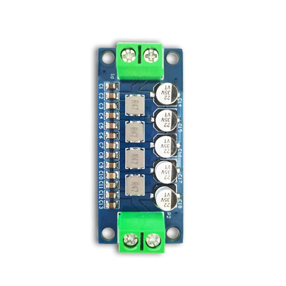 Módulo de filtro de alimentación de CC 0-35V 0-5A filtro de paso bajo regulador estabilizador de voltaje