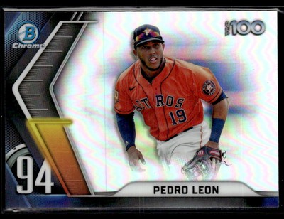 2022 Bowman #BTP-94 Pedro Leon Bowman Scouts' Top 100 Baseball Card 3002H