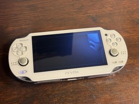 Sony PlayStation Vita 1000 OLED White - 32 GB Sony Memory Card - TESTED - CLEAN