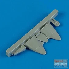 QBT72326 1:72 Quickboost Brewster 339 Buffalo C/D/E Tail Cone & Tail Wheel (HAS