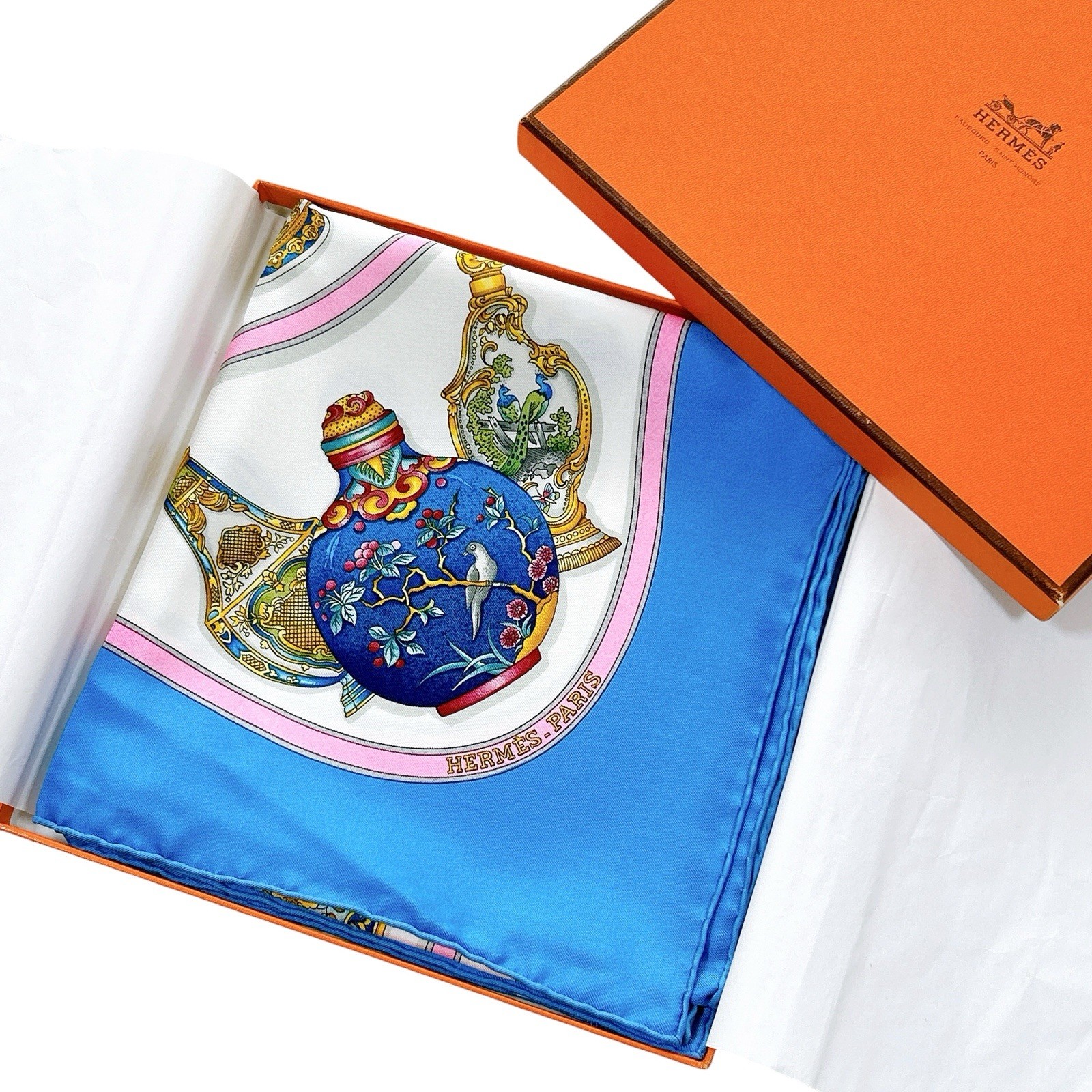 VTG Hermes Carre 90 Silk Scarf 