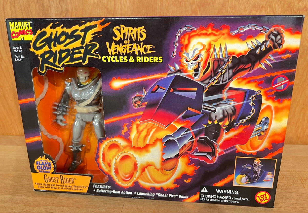1995 Toy Biz Ghost Rider Spirits of Vengeance Cycles & Riders
