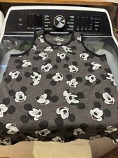 Disney Mickey Mouse All-Over Print Gray Tank Top Sleeveless Shirt, Adult M