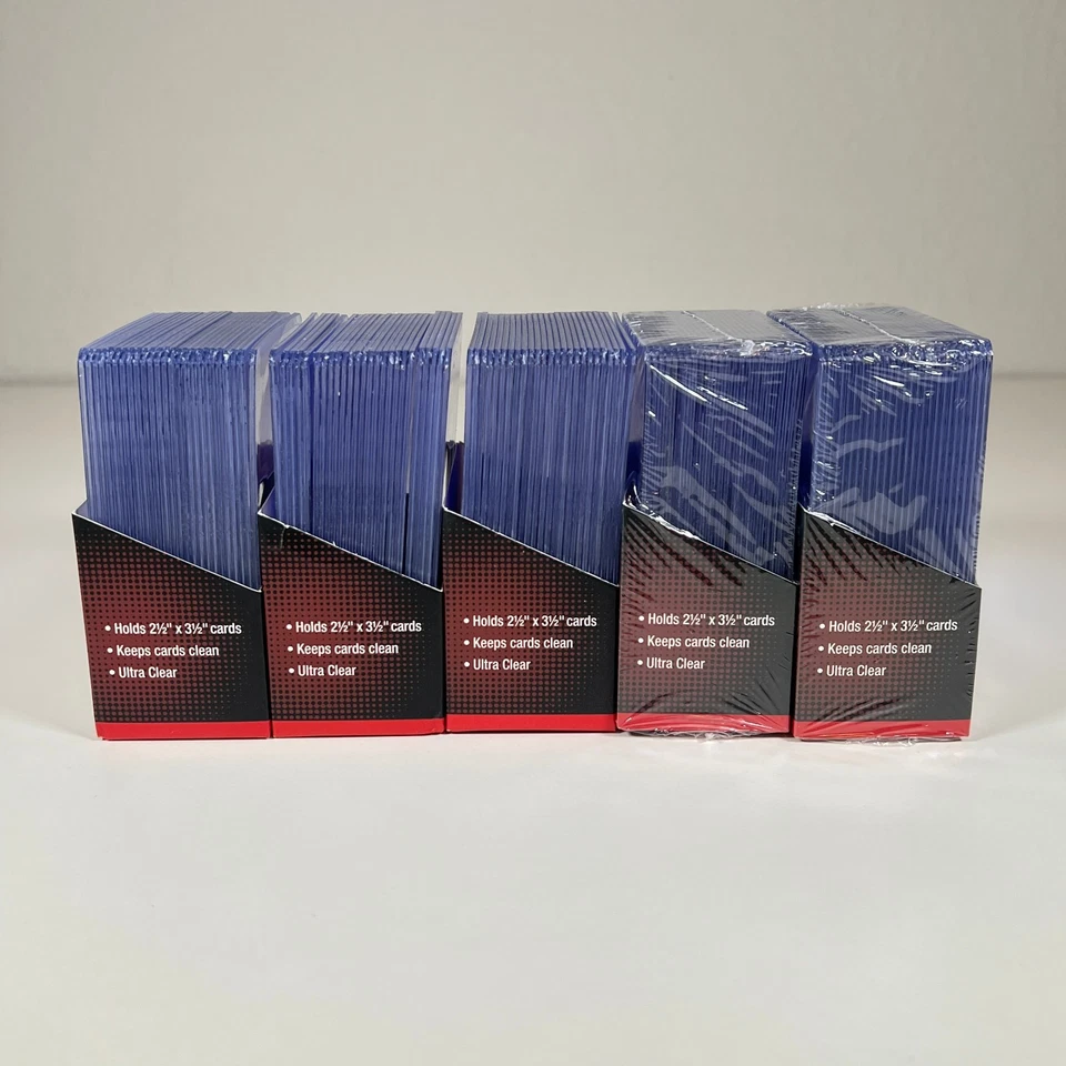 Lote de 125 Ultra PRO 3x4 Premium Top Loaders Toploaders para tarjetas coleccionables Foto 2 de 4