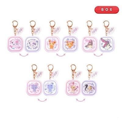 Pokemon center japan Changing Acrylic Keychain Collection Don't Attack Me BOX