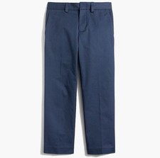 crewcuts Boys Navy Dress Pants Solid Classic Fit Cotton Blend Size 10 Type Pants