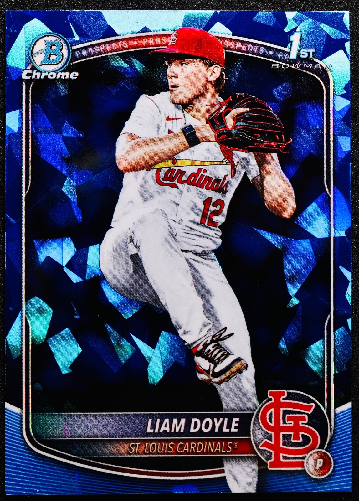 2025 Bowman Draft LIAM DOYLE Sapphire Edition Blue #BDC-12 Cardinals