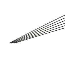 8Pcs Carbon Fiber Rod 1.5mm x 400mm for RC Plane Kite Wing Tube Quadcopter Arm