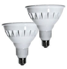 Diodesy PAR38 LED Flood Light 35W E26 4000K 120-277V 4000LM White 2Pk