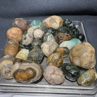 100% Natural Gobi Agate Eyes Agate Stone Collection Specimen 224G
