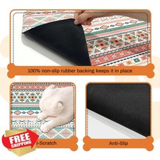 Waterproof Dog Cat Feeding Mat, Absorbent Non-Slip Pet Food Bowl Pad