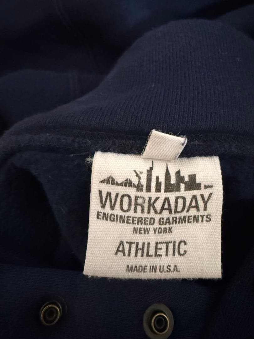 Engineered Garments WORKADAY Navy Sweatshirt S - image 3