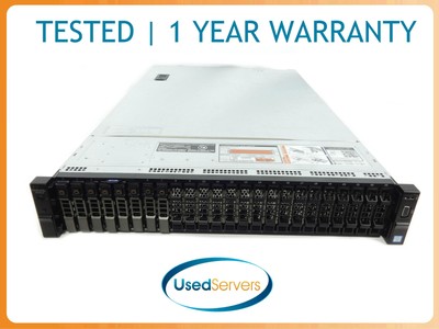 Poweredge R730XD 26x 2.5 128GB 2x E5-2640V4 2.4GHZ=20Cores 8x 120GB SATA SSD H73