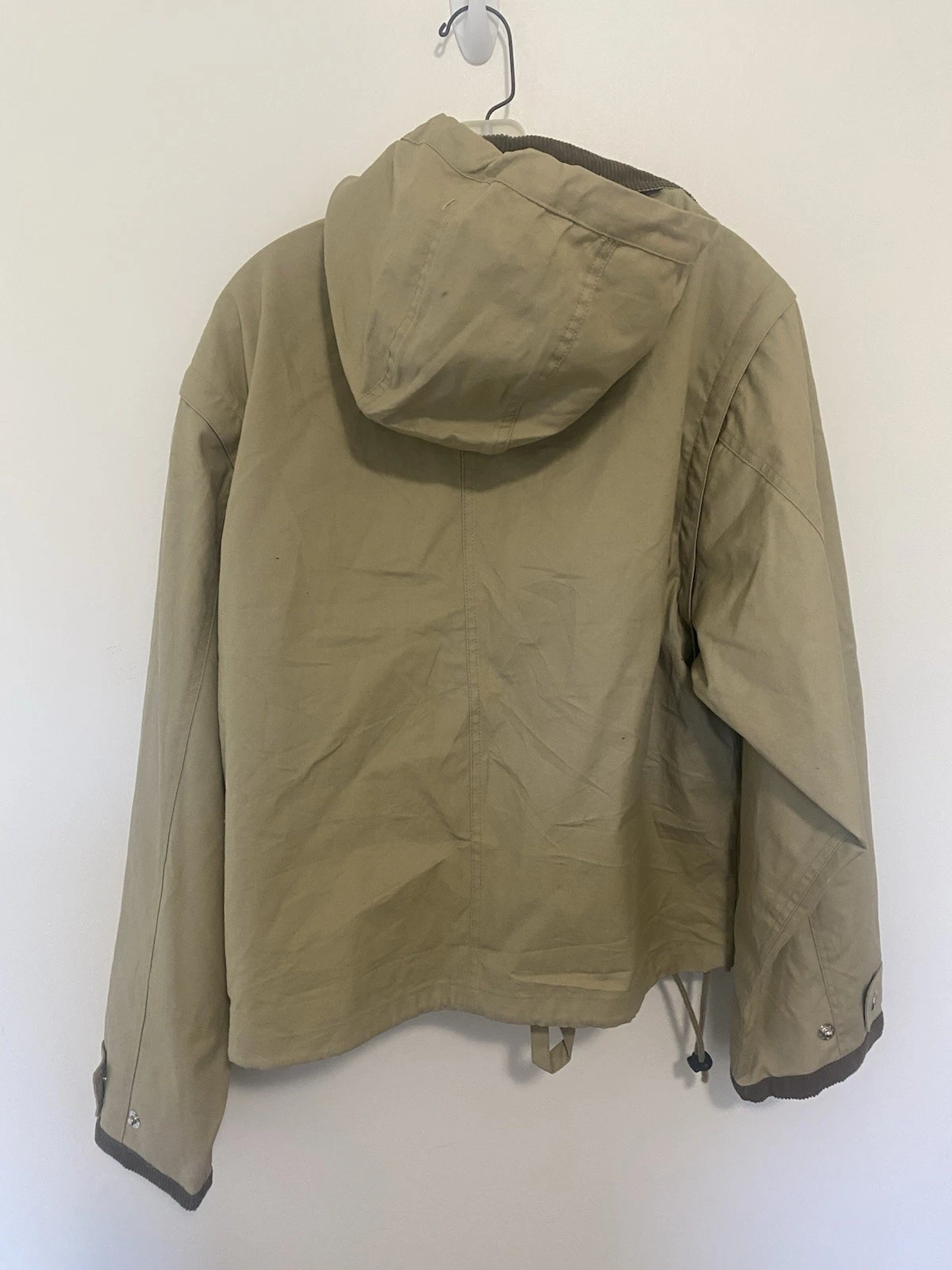 Atlantic Rancher Field Coat Jacket Mens Medium DryHandle Waxed Cotton Vest - product detail image 3