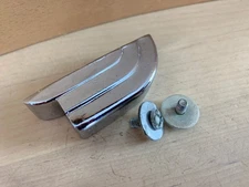 Leedy By Slingerland Large Beavertail Art Deco LUG CASING Bass Drum Part Chrome