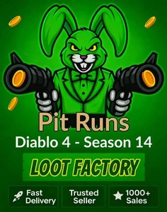 Diablo 4 S14 Saison 14 - 1x-20x Niveau de la fosse 100 Coup de pouce / Nivelage du glyphe - D4 SC