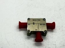 LOT OF 5 Bias Tee RF DC Block/Inject Splitter Combiner, SMA Female, 3-Port RF+DC