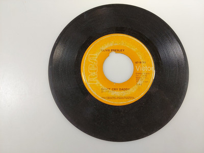 Elvis Presley Don't Cry Daddy / Rubberneckin' Vinyl 45 RPM  
