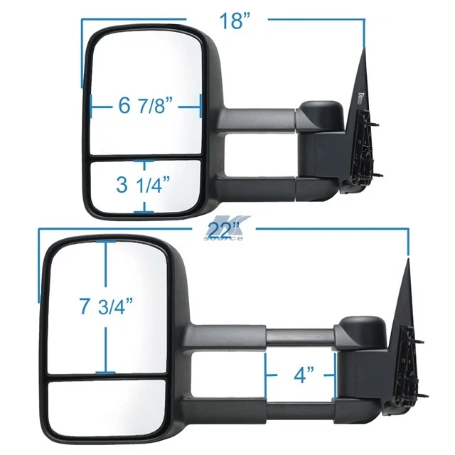 K-Source 62073-74G  MIRRORS - Imagem 2 de 2