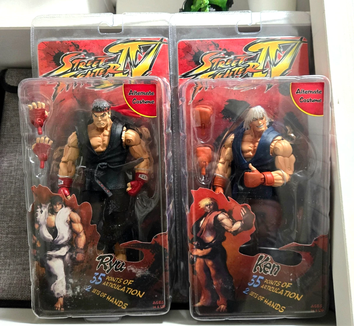 NECA Ken Street Fighter TV, Movie & Video Games Action Figures for