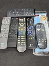 Resellers Lot Of 9 Various Remotes From Various Products Some New See Photos