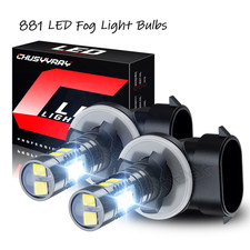 2x 881 LED Fog Light Bulbs 6000K For 1999 2000 2001 Dodge Ram 1500 2500 3500