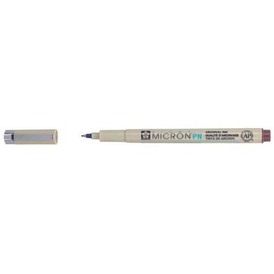SAKURA Pigma Micron PN Pen, 0.4â  0.5 mm Line Width, Blue/Black (XSDK-PN-243)
