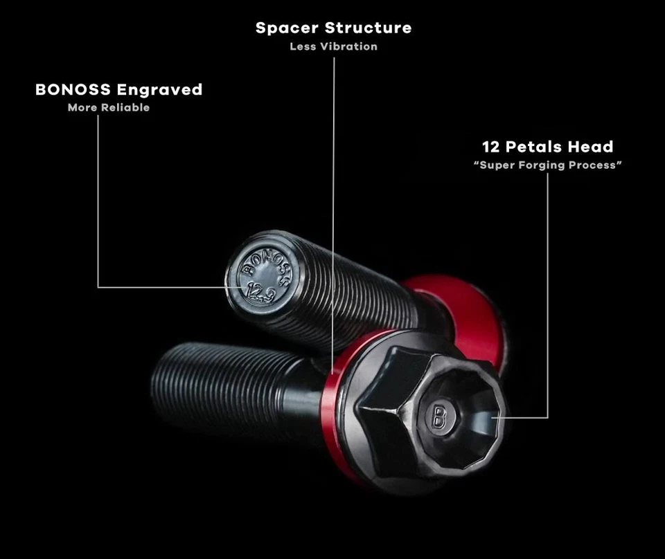 Espaciadores de rueda centrados en el cubo BONOSS 4 15 mm 5 tacos para Alfa Romeo Giulia 2023 2024 2025 Foto 2 de 4