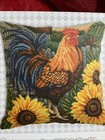 Craft Buddy Home Cross Stitch Cushion Pillow Kit Rooster # CSCU03-RST