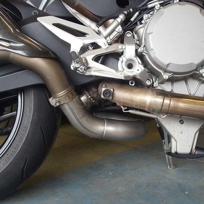 Für Ducati Panigale 959 2016-2019 959 Panigale Motorrad Auspuff Schalldämpfer Link...