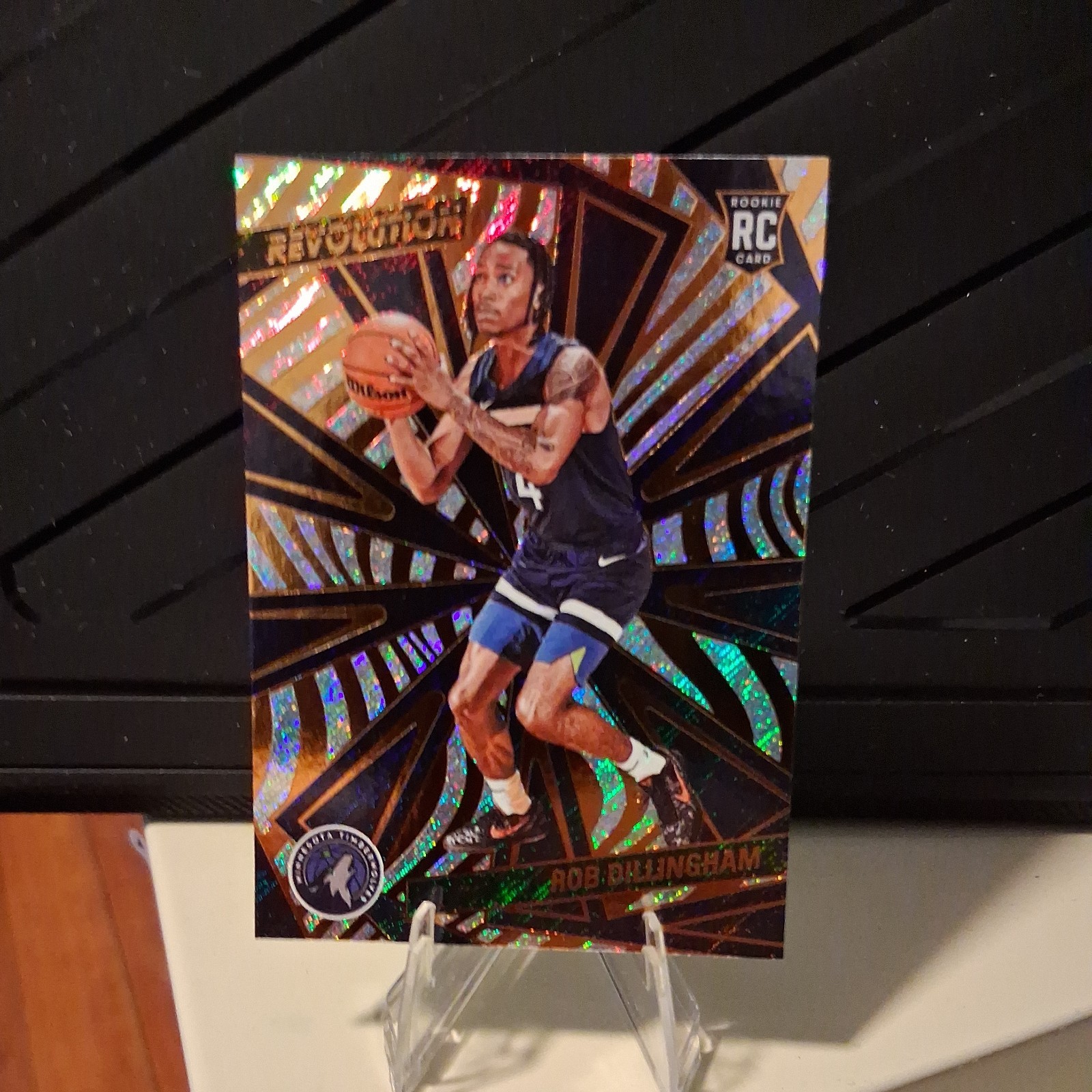2024-25 Panini Revolution - Rookies Robert Dillingham #105 Groove (RC)