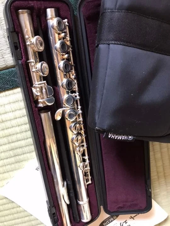 Yamaha Flute Used Good Condition Professional Musical Instrument Sale - Image 2 of 4