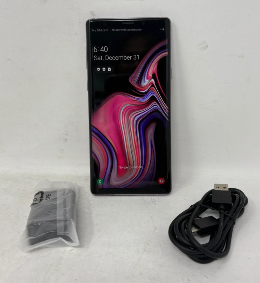 Samsung Galaxy Note 9 N960U 128GB Factory Unlocked Smartphone OPEN