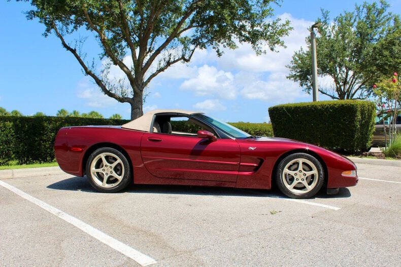 2003 50th Anniversary Red Chevrolet Corvette   | C5 Corvette Photo 4