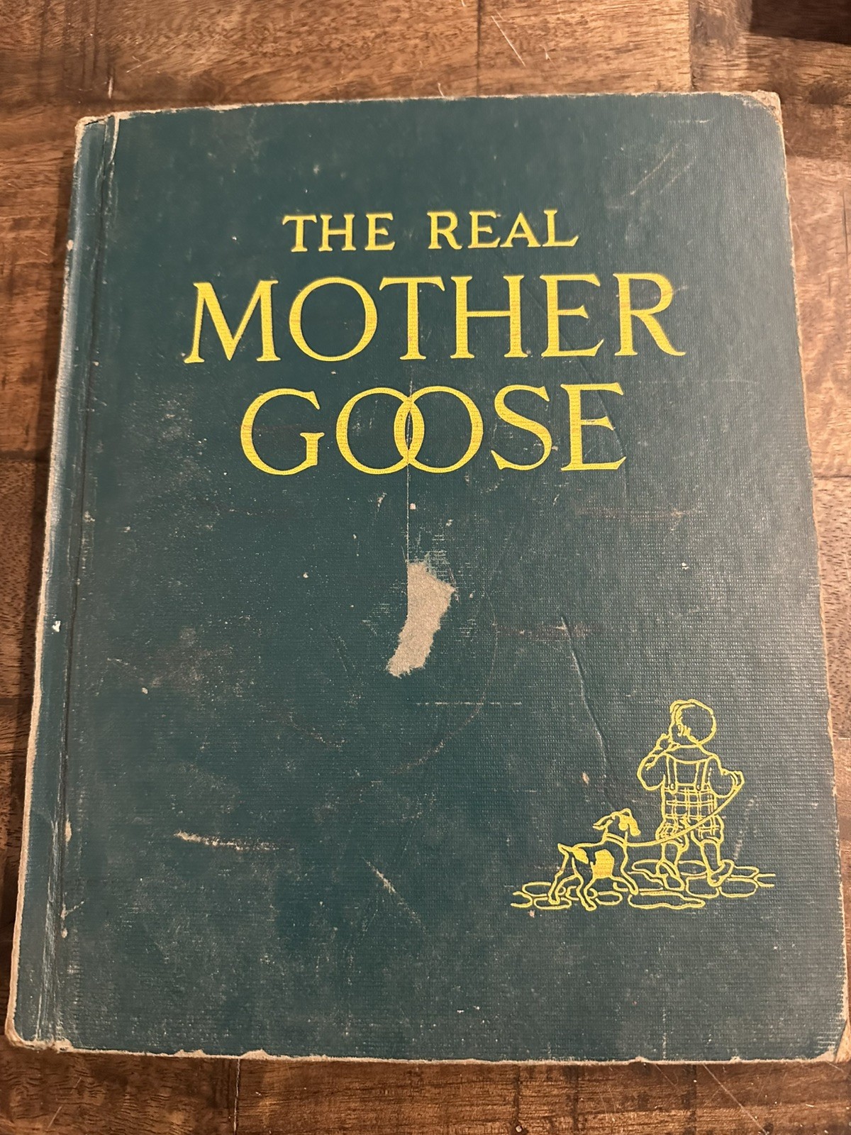 The Real Mother Goose Book 1956 Edition Rand McNally Co.