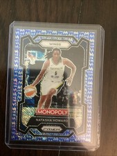 2024 WNBA Prizm Monopoly Natasha Howard Blue Millionaire Shimmer /10