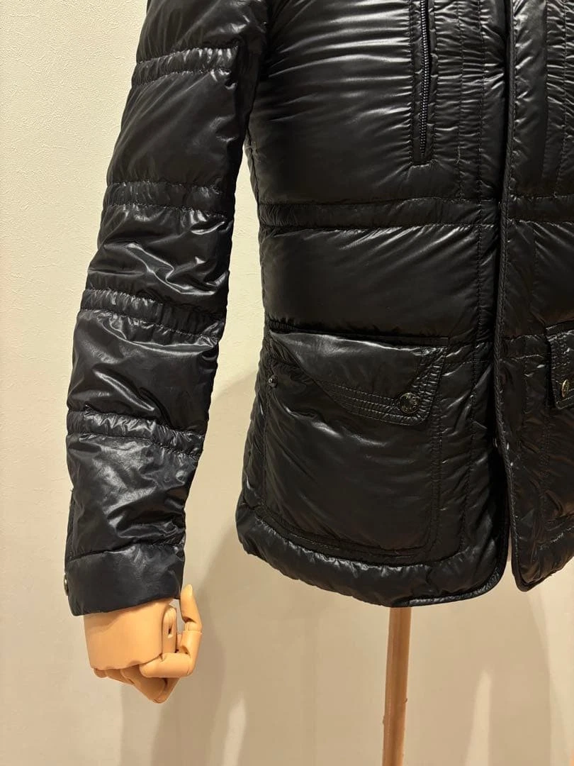 MONCLER DUBBO 2Way Down Jacket Black Tag 0 XS Men's Japan image 15