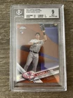 Aaron Judge 2017 Topps Chrome Orange Rookie Refractor Card 169 BGS 9 17/25 RC