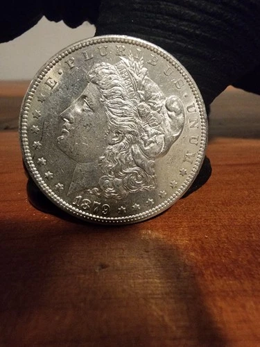 1879 S REV 78 morgan silver dollar