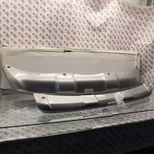 NISSAN QASHQAI 17 - 21 FRONT & REAR BUMPER TRIMS SILVER KE600 HV020 PS