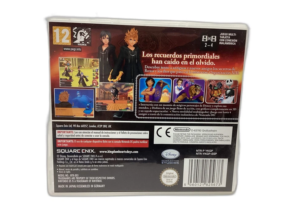 JUEGO NINTENDO DS KINGDOM HEARTS 358/2 DAYS NDS 20149271, foto 2 de 5