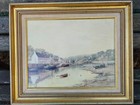 Tableau paysage bord de mer _ Toile encadré sur châssis Joël Gourcuff Pont-Aven