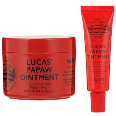 Lucas Pawpaw Lip Ointment, Lucas Pawpaw Cream, Lucas Pawpaw Ointment for Lips...