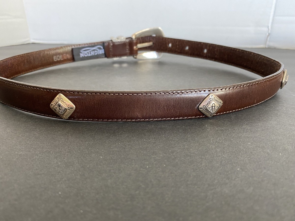 BRIGHTON WOMEN’S BROWN LEATHER BELT WIDTH 1”.SIZE SMALL Brighton Size M Brown Belts for Women for sale | eBay main image 3