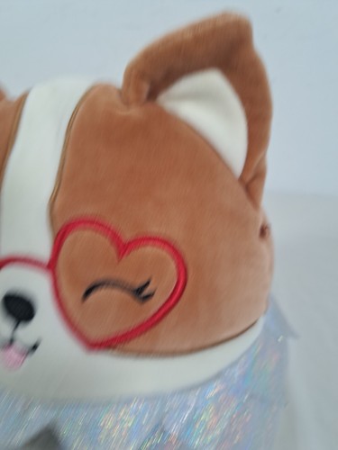 Regina SQUISHMALLOW Corgi Limited Edition 10" Hershey's Kiss Scented Stuffed - Picture 12 of 17