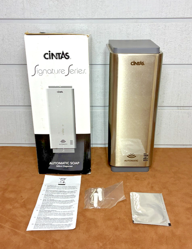 CINTAS Signature Series Automatic Soap Dispenser 500ml Stainless Steel ~ NOS