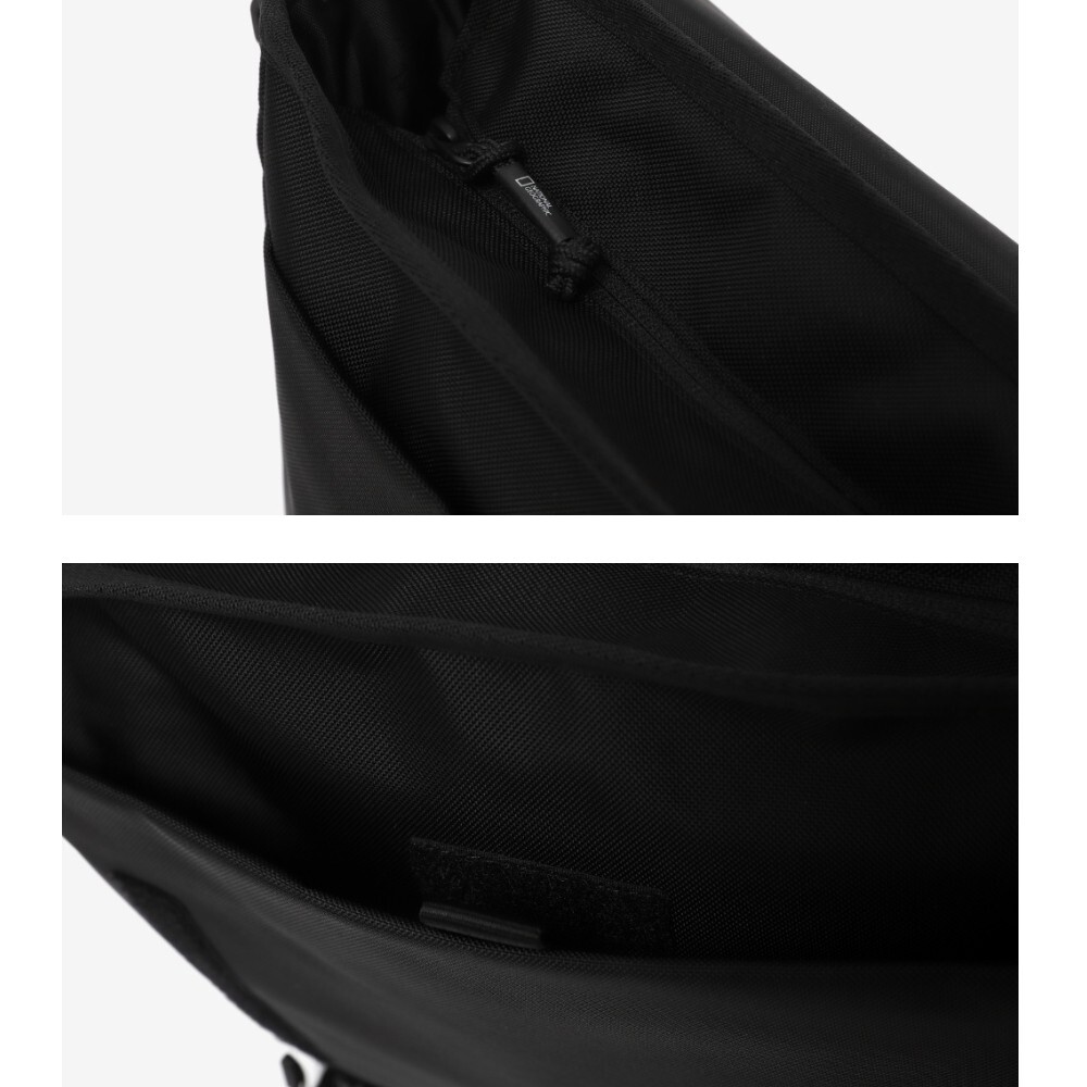 New NATIONAL GEOGRAPHIC PACHI MESSENGER BAG N245ACR510 BLACK