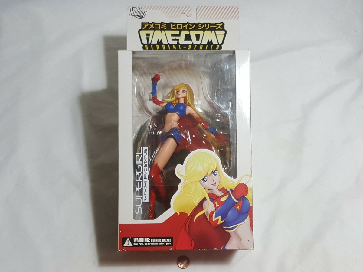 NEW (Read) Supergirl Ame-Com PVC Statue SEALED DC Direct super 